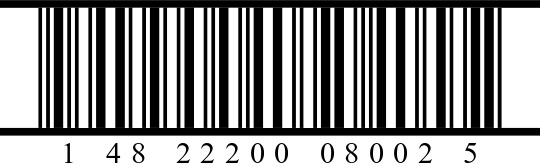 Свеча хозяйственная 18мм №У8002 ТОВ Зірка 1шт штрих-код 14822200080025