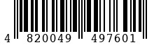 Блокнот А6 96аркушів верхня спіраль Тетрада штрих-код 4820049497601